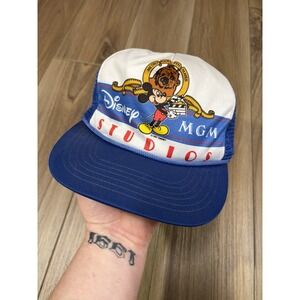 Vintage 1987 Disney MGM Studios Mesh Trucker Hat Cap Phil Savenick Collection